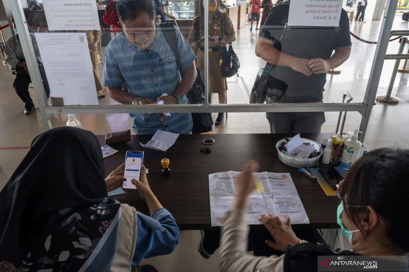 Validasi syarat perjalanan terkait pandemi