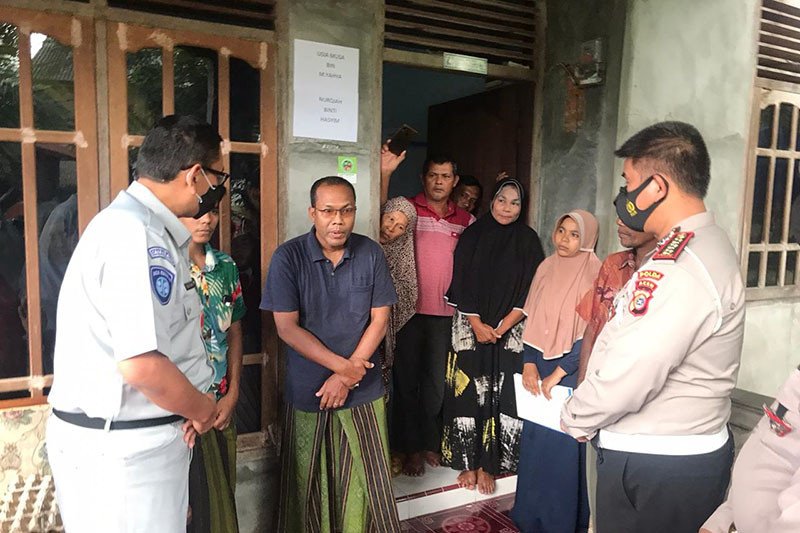 Polda Aceh salurkan bantuan bagi korban kecelakaan lalu lintas