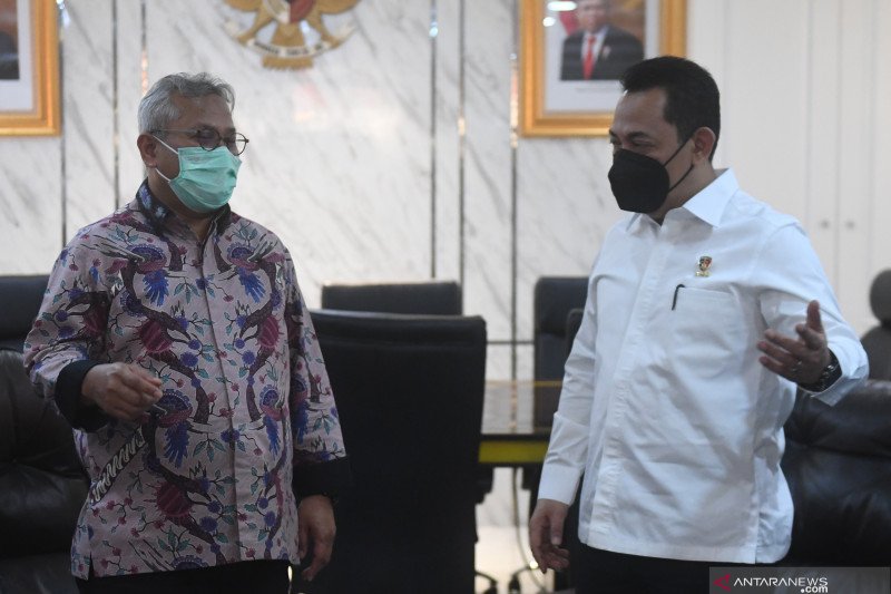 Kabareskrim koordinasi keamananan dengan ketua KPU
