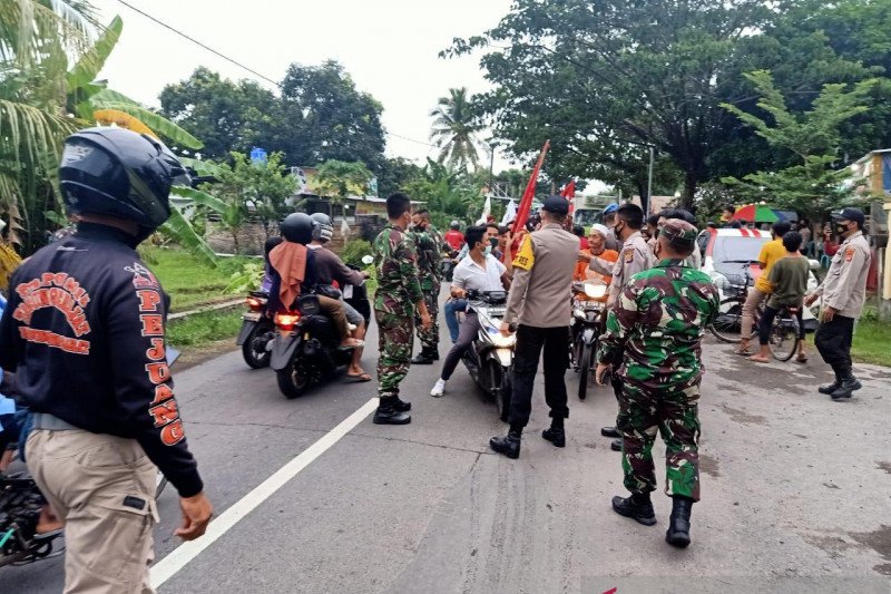TNI-Polri mengantisipasi gesekan pendukung setelah Pilkada Lombok Utara