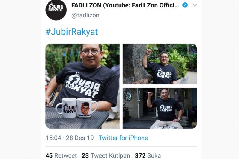 Bareskrim masih dalami kasus Twitter Fadli Zon like konten tak senonoh