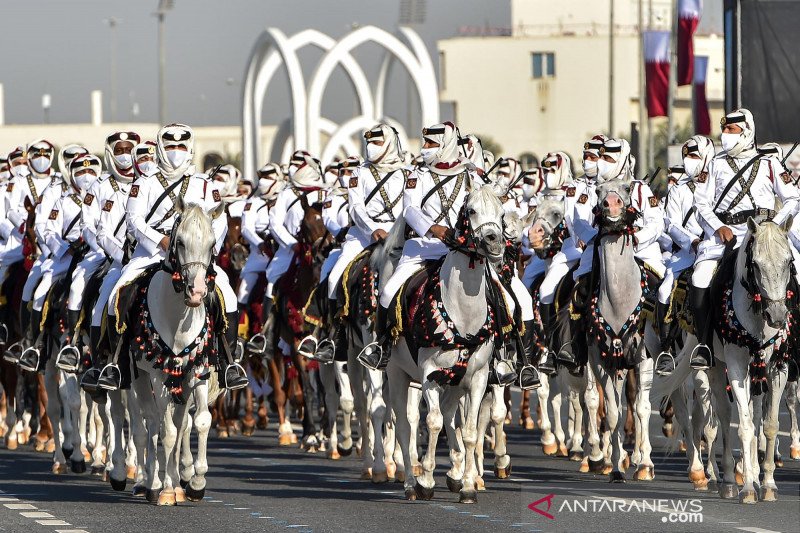 Parade Militer dalam rangka Hari Nasional Qatar