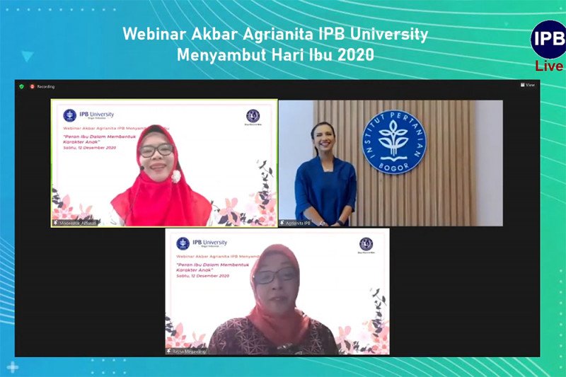 Agrianita IPB: Keluarga berperan bentuk karakter dan kepribadian luhur