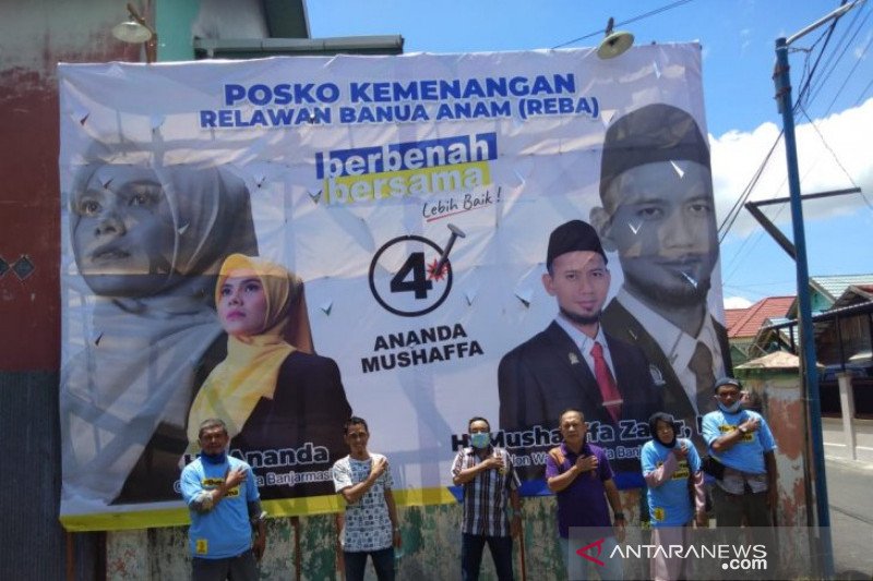 Ananda-Mushaffa menolak hasil rekapitulasi suara Pilkada Banjarmasin