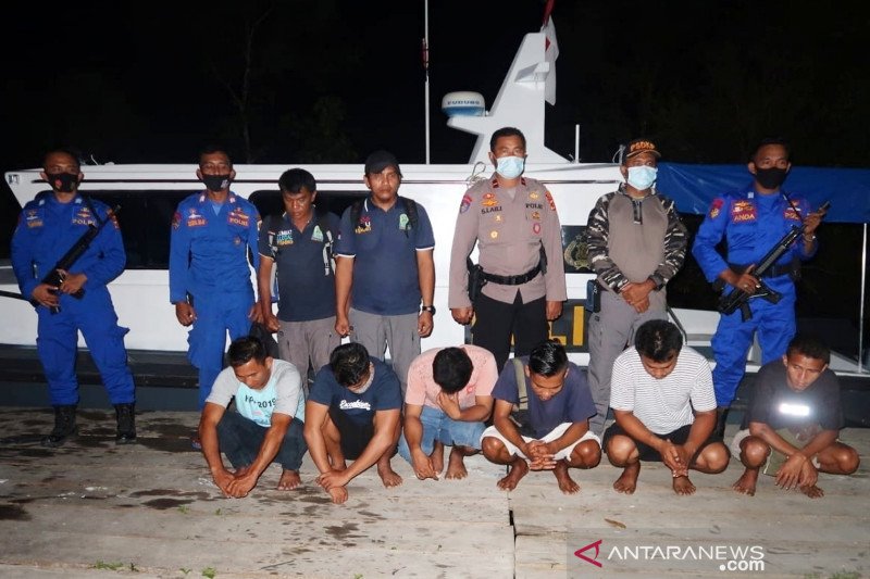 Enam nelayan di Simeulue Aceh ditangkap terkait perusakan lingkungan