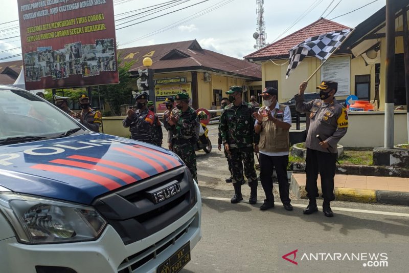 Polres gelar roadshow penerapan protokol kesehatan COVID-19