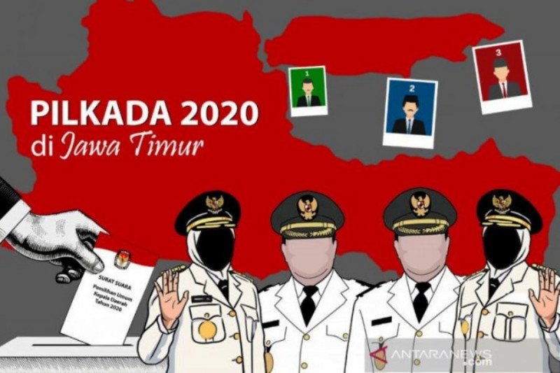 KPU Jatim sampaikan rekapitulasi perolehan suara Pilkada 2020