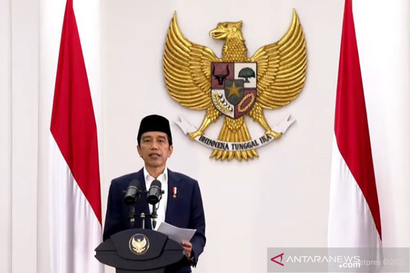 Presiden Jokowi lantik Kepala BRGM Hartono Prawiraatmadja