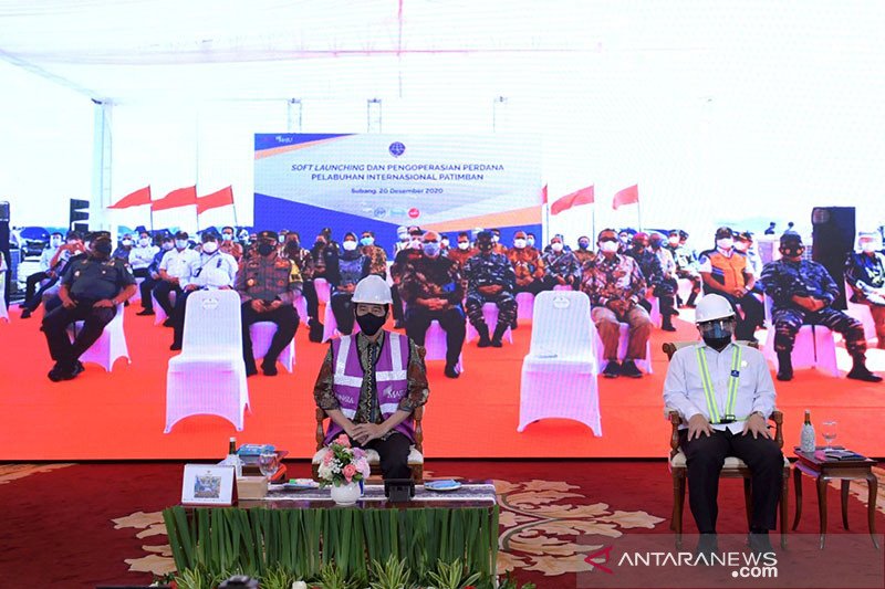Presiden resmikan pengoperasian perdana Pelabuhan Patimban