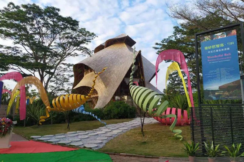 Paviliun Indonesia resmi dibuka di Taman Burung Nansha Guangzhou