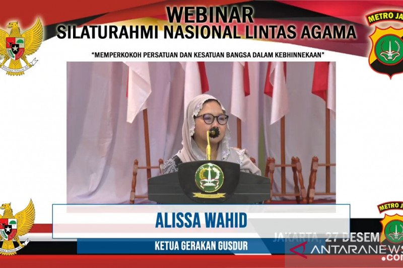 Alissa Wahid: Indonesia ada karena keberagaman