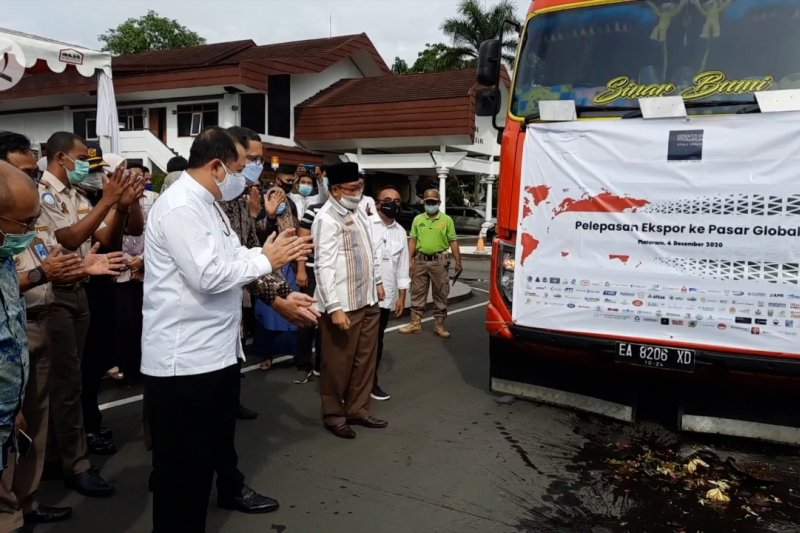 Ekspor Serentak, NTB lepas komoditas kopi dan rumput laut