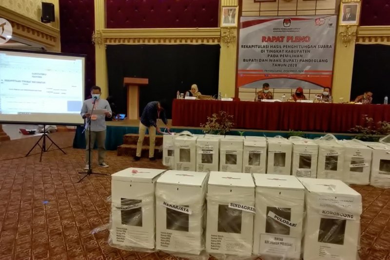 Petahana Irna – Tanto raih suara terbanyak di Pilkada Pandeglang 2020
