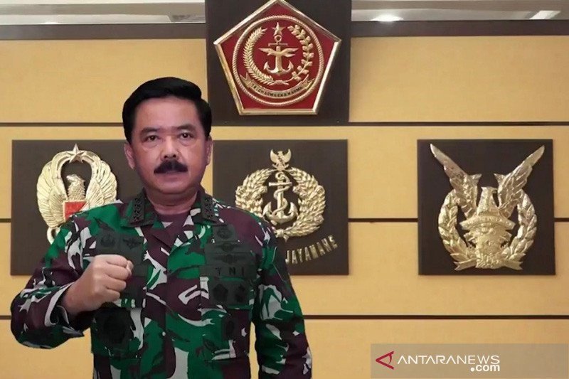 Panglima TNI mutasi jabatan 50 perwira tinggi