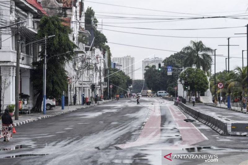 Penutupan Jalan Menuju Kota Tua