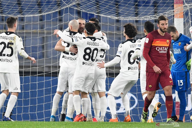 Spezia singkirkan Roma dari Piala Italia lewat perpanjangan waktu 4-2