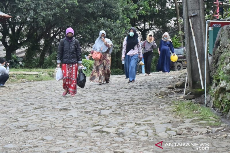 Pengungsi banjir bandang puncak Bogor sudah dibolehkan pulang