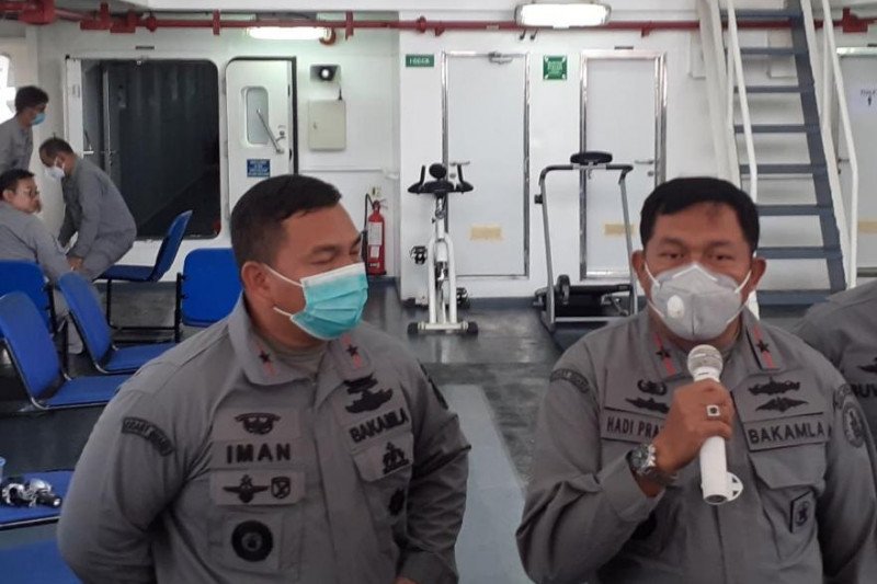 Bakamla tes COVID-19 seluruh ABK berbendera Iran dan Panama