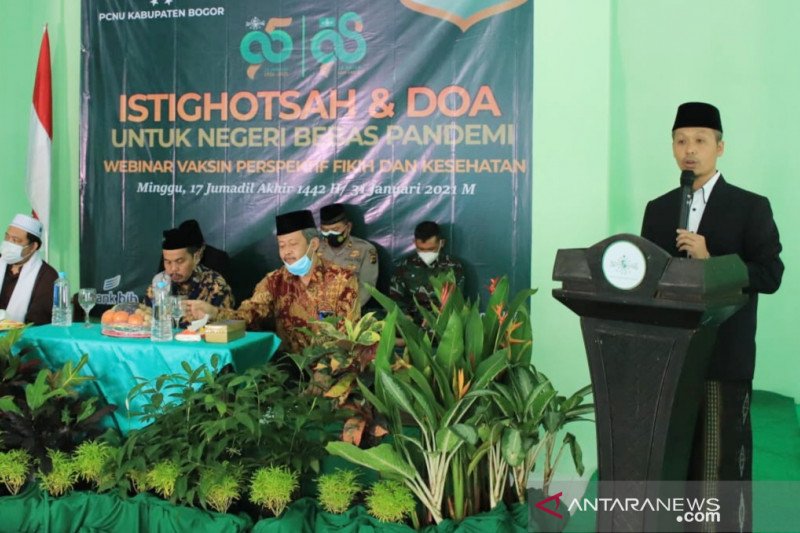 Harlah ke-95, PCNU Bogor doa bersama agar pandemi berakhir
