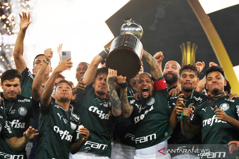 Palmeiras juara Piala Libertadores seusai taklukkan Santos 1-0 di final