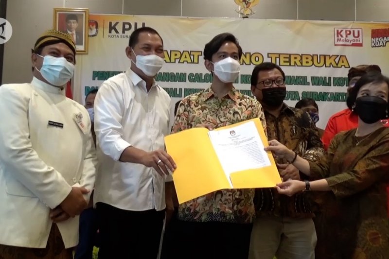 Gibran Rakabuming Raka sah jadi Wali Kota Solo
