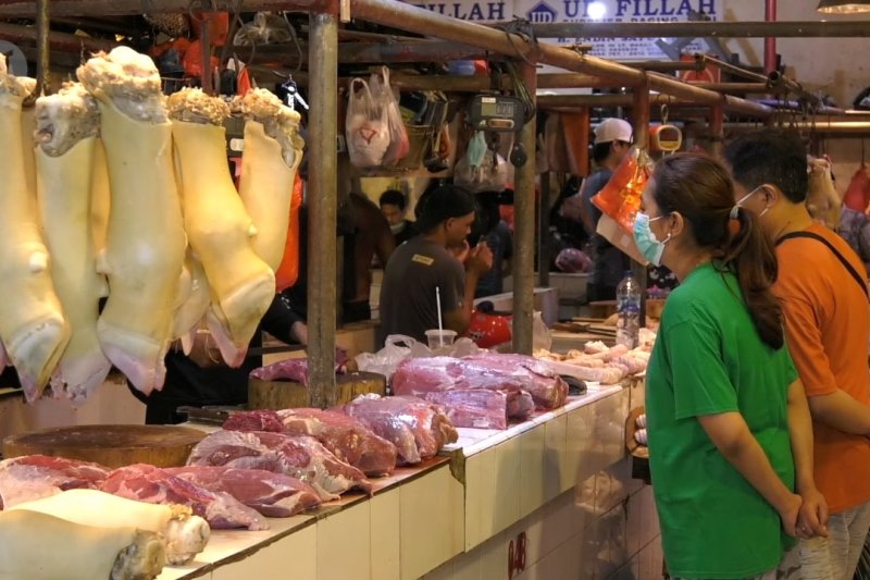 Usai mogok, hari ini pedagang daging sapi kembali berjualan