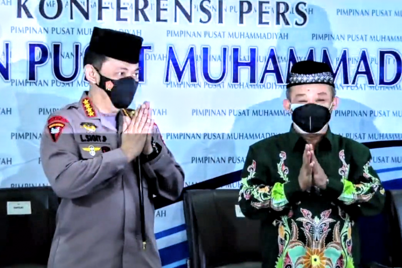 Kunjungi Muhammadiyah, Kapolri nyatakan ingin bersinergi