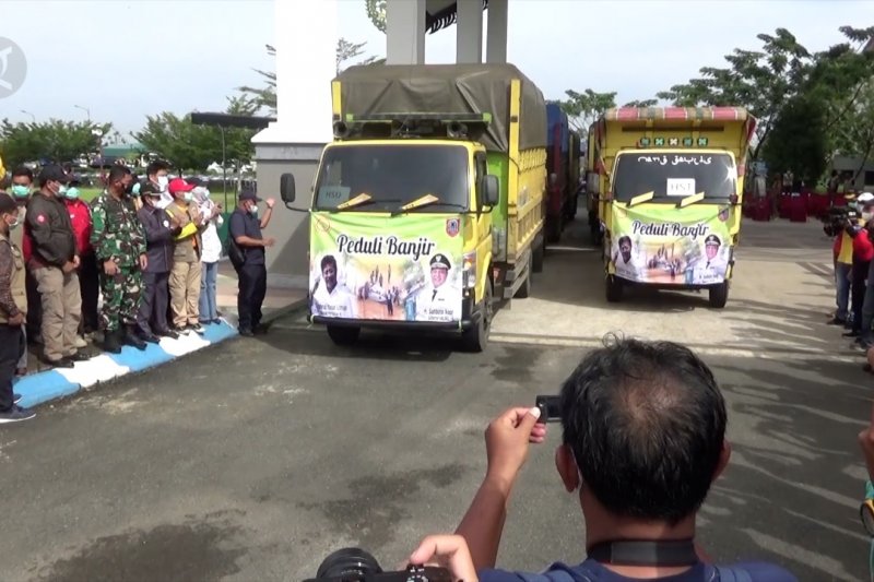 Bantuan bagi warga tedampak banjir Kalsel terus berdatangan