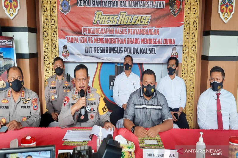 Empat petinggi PT CAS tersangka longsor tambang di Tanah Bumbu Kalsel