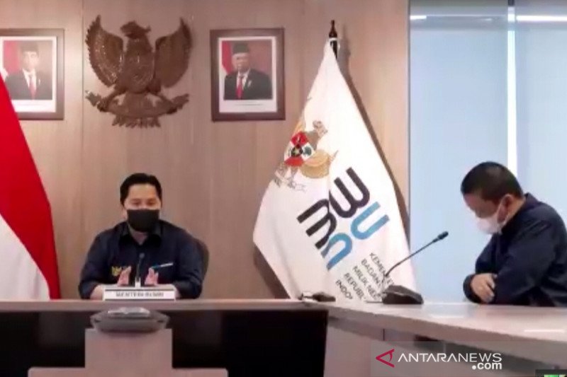 Menteri Erick: Garuda putuskan kembalikan pesawat Bombardier CRJ 1000