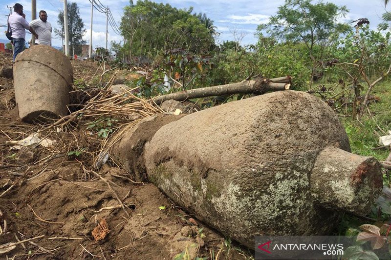 Batu nisan Kesultanan Aceh ditemukan di lokasi proyek jalan tol