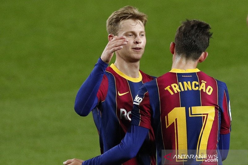 Liga Spanyol-Trincao ketagihan cetak gol saat Barcelona hantam Alaves 5-1