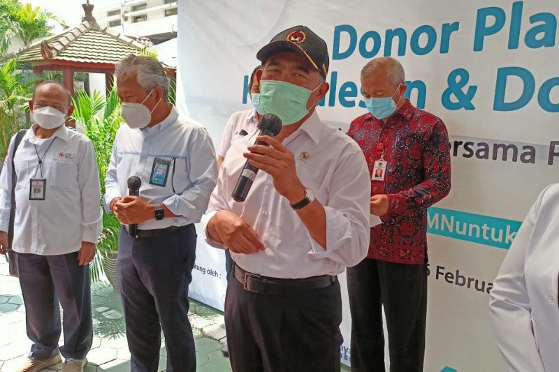 Menko PMK : Gerakan Nasional Donor Plasma tingkatkan jumlah pendonor