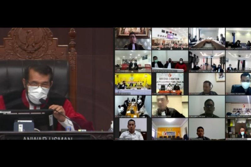 MK gelar sidang putusan 37 perkara sengketa hasil pilkada hari ini