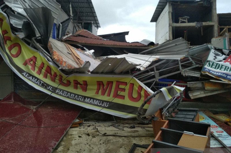 Gempa di Majene sedikitnya rusak 7.240 unit rumah masyarakat