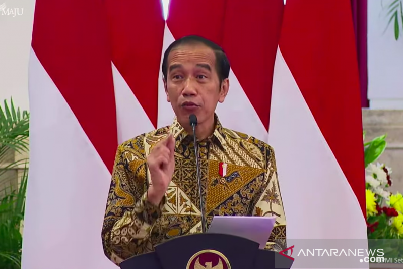Presiden Jokowi ajak bersatu wujudkan prediksi ekonomi positif 2021