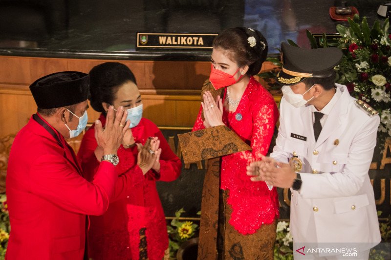 Pelantikan Wali Kota dan Wakil Wali Kota Solo