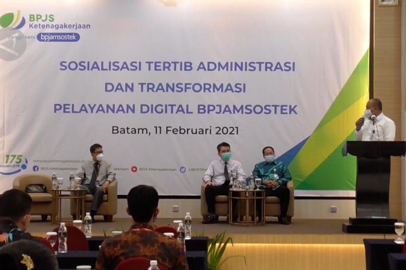 BPJAMSOSTEK Batam Nagoya ingatkan perusahaan tertib administrasi