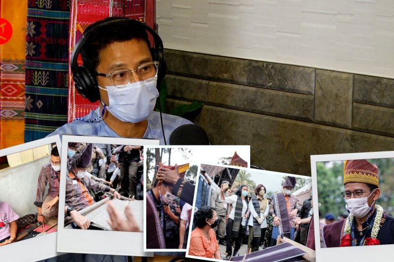 Sandiaga Uno kaget dengan produk kreatif Danau Toba (bagian 3 dari 3)