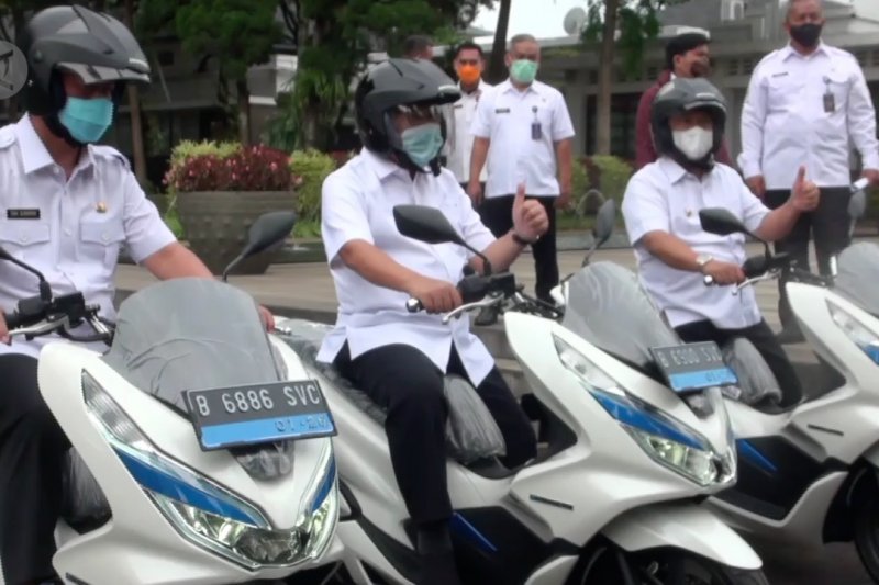 ASN Bandung akan gunakan motor listrik