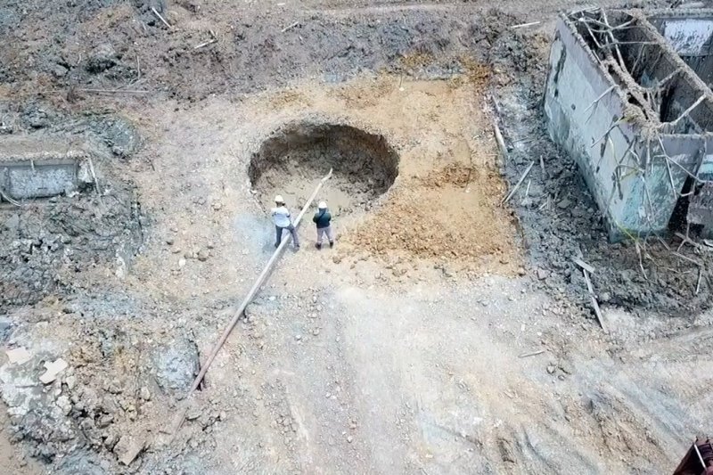 Semburan gas yang hancurkan ponpes di Pekanbaru sudah terhenti