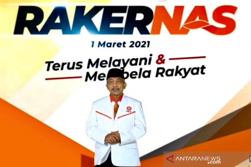 Buka rakernas 2021, Pimpinan PKS ingatkan kader misi pemenangan 2024