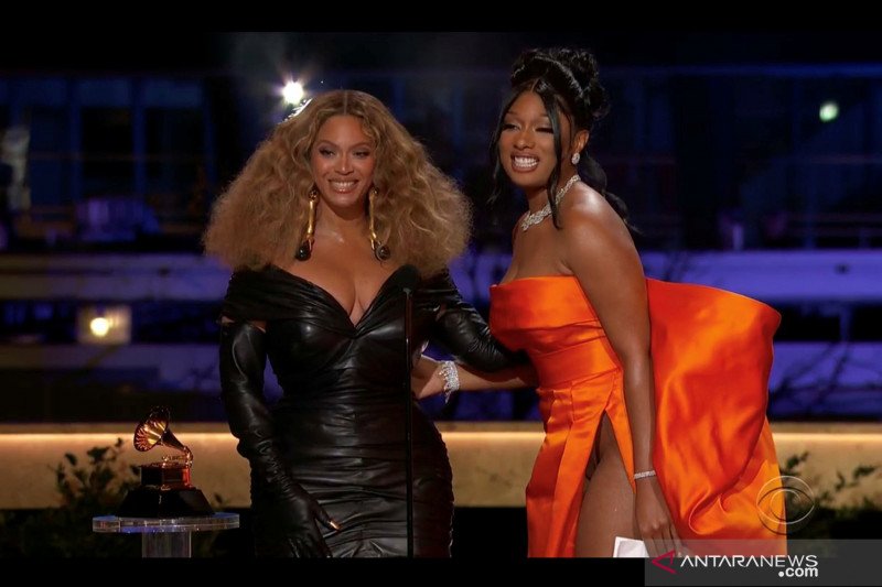 Penyanyi Megan Thee Stallion dan Beyonce sabet Grammy Awards untuk kategori