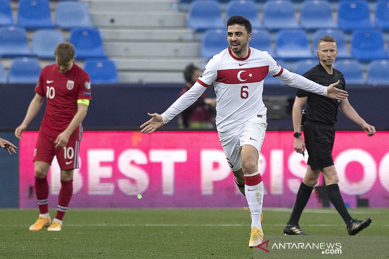 Kualifikasi PPD: Turki permalukan Norwegia 3-0 tanpa balas