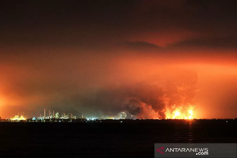 Kilang Balongan Terbakar