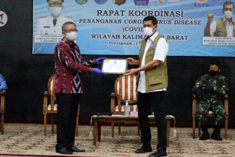 Kepala BNPB bentuk Satgas COVID-19 perbatasan Indonesia - Malaysia