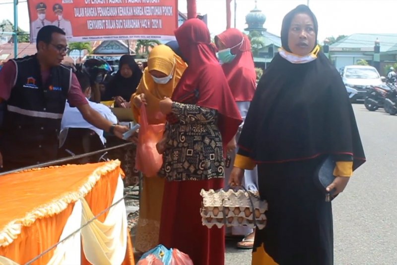 Pemkab Aceh Barat gelar operasi pasar murah jelang Ramadhan