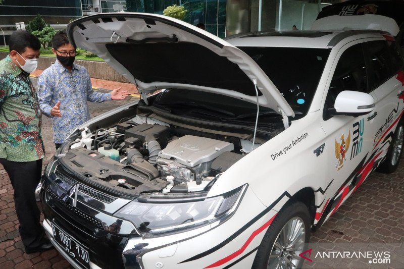 Kementerian BUMN pakai mobil listrik untuk kegiatan tangani pandemi