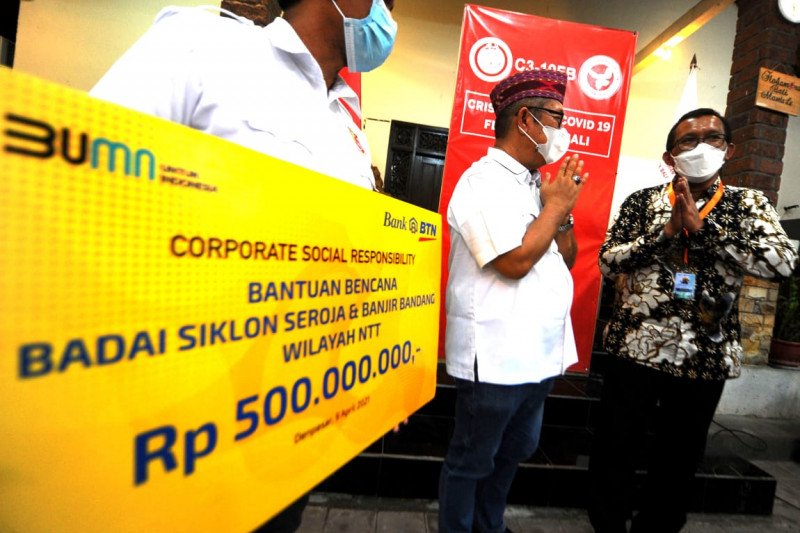 BTN salurkan bantuan Rp500 juta untuk korban badai Seroja NTT