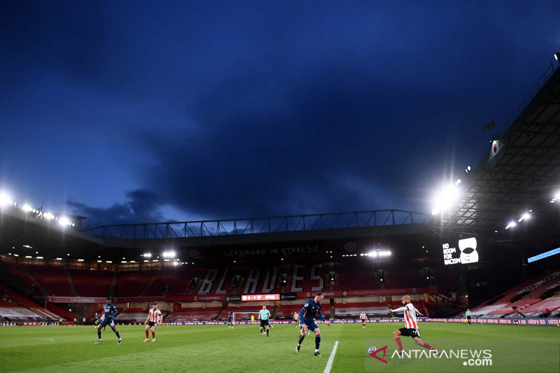 Liga Inggris: Arsenal kalahkan Sheffield United 3-0